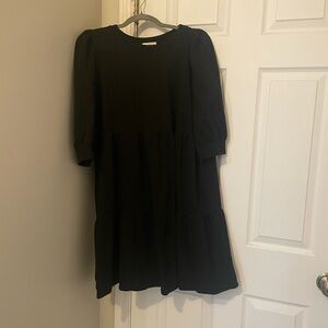 Anthropologie tla Black Dress Size XL